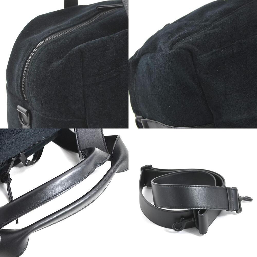 Saint Laurent handbag Boston bag shoulder velour black - Picture 3 of 5
